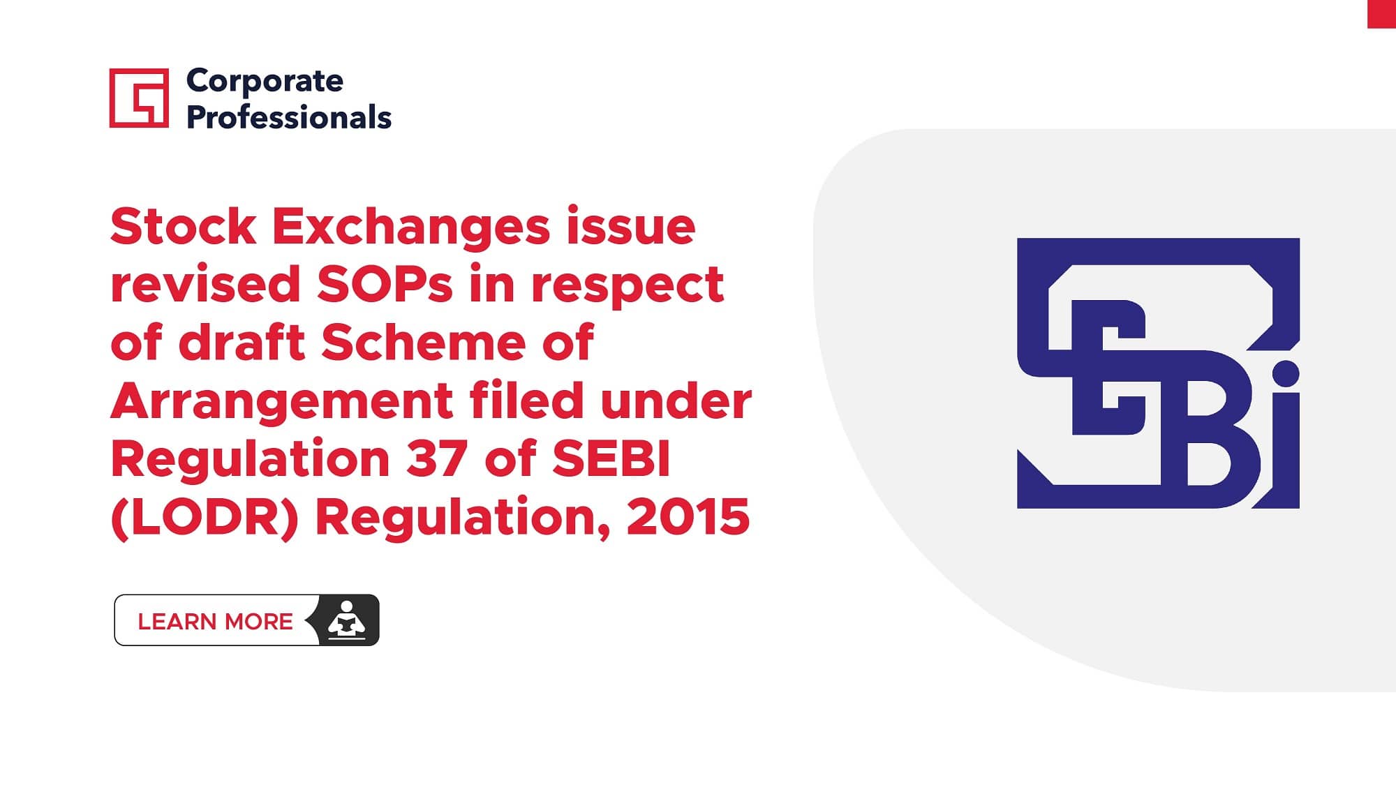 Stock Exchanges Issue Revised SOPs In Respect Of Draft Scheme Of ...