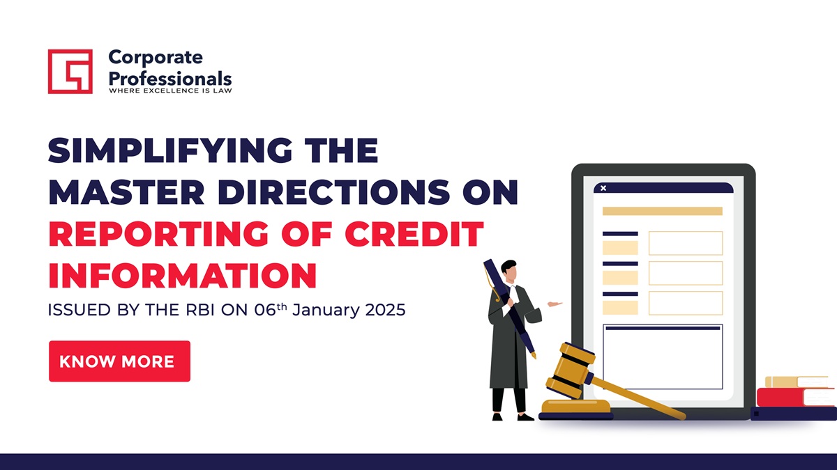 Master Directions on reporting of Credit Information